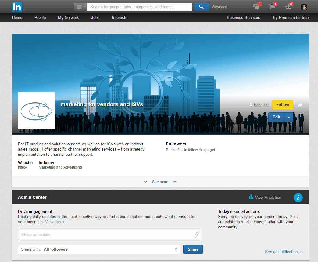 how-to-set-up-a-linkedin-showcase-page-socialwick